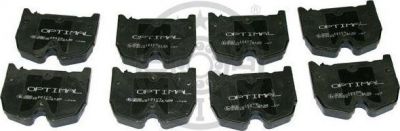 Optimal 12173 комплект тормозных колодок, дисковый тормоз на MERCEDES-BENZ CLS (C219)