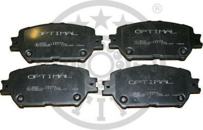 Optimal 12253 комплект тормозных колодок, дисковый тормоз на TOYOTA CAMRY седан (_XV4_)