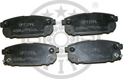 Optimal 12261 комплект тормозных колодок, дисковый тормоз на KIA SORENTO I (JC)