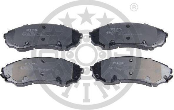 Optimal 12281 комплект тормозных колодок, дисковый тормоз на HYUNDAI H-1 Cargo (TQ)