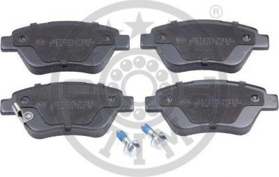 OPTIMAL Колодки тормозные перед. OPEL Corsa D 1,0-1,7L 07/06-> 1605353/93189815 (1605353, 12324)