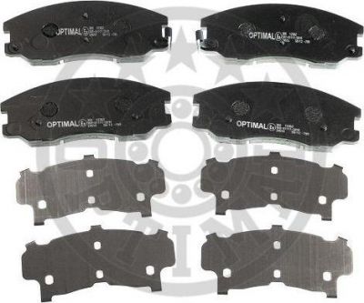 Optimal 12362 комплект тормозных колодок, дисковый тормоз на CHEVROLET CAPTIVA (C100, C140)