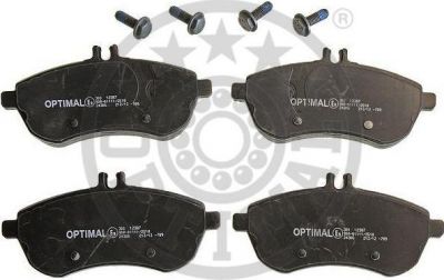 Optimal 12387 Колодки тормозные MERCEDES W204/W212 передние