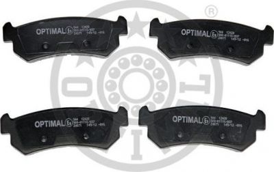 Optimal 12420 комплект тормозных колодок, дисковый тормоз на CHEVROLET LACETTI (J200)
