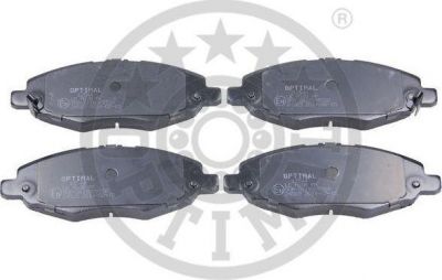 Optimal 12544 комплект тормозных колодок, дисковый тормоз на TOYOTA HILUX II пикап (LN8_, RN5_, LN6_, YN6_, YN5_, LN5_, RN6_)