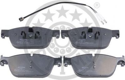 Optimal 12582 комплект тормозных колодок, дисковый тормоз на PEUGEOT 407 SW (6E_)