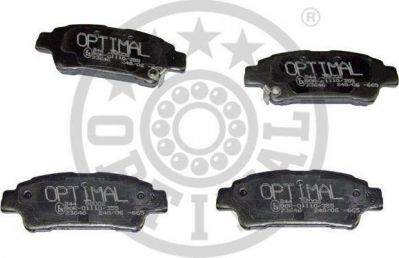 Optimal 82002 комплект тормозных колодок, дисковый тормоз на TOYOTA PREVIA (MCR3_, ACR3_, CLR3_)