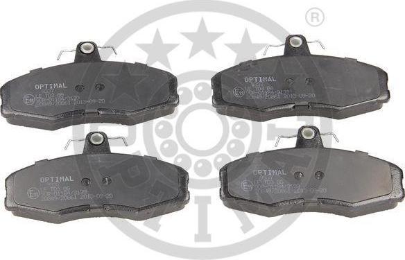 Optimal 9337 комплект тормозных колодок, дисковый тормоз на SKODA FAVORIT (781)
