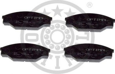 Optimal 9406 комплект тормозных колодок, дисковый тормоз на TOYOTA HIACE II Wagon (LH7_, LH5_, LH6_, YH7_, YH6_, YH5_)