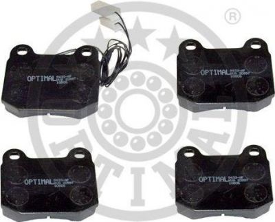 Optimal 9433 комплект тормозных колодок, дисковый тормоз на ALFA ROMEO 75 (162B)
