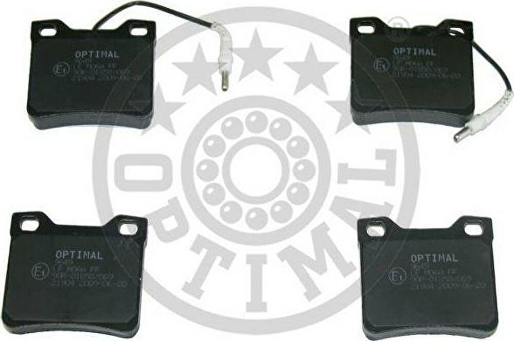 Optimal 9649 комплект тормозных колодок, дисковый тормоз на PEUGEOT 605 (6B)