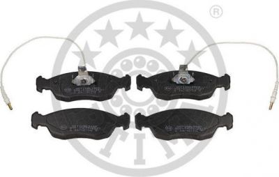 Optimal 9900 комплект тормозных колодок, дисковый тормоз на PEUGEOT 306 (7B, N3, N5)