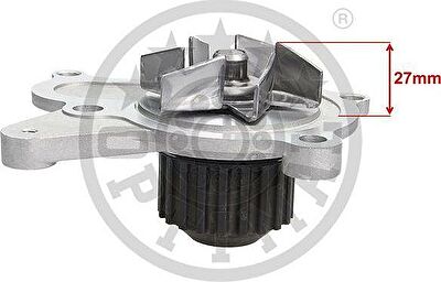 Optimal AQ-2276 водяной насос на HYUNDAI TUCSON (JM)