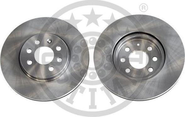 OPTIMAL Диск тормозной передний (4 болта) OPEL Astra H 1,4/1,6/1,8 04-> (569067, BS-8276)