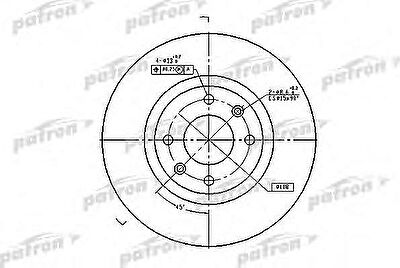 Optimal BS-8304 тормозной диск на RENAULT MEGANE III Наклонная задняя часть (BZ0_)