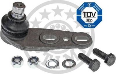 OPTIMAL Шаровая опора лев. D=19 mm VAG г/у Audi A80 88-91Ch.№89-J-373599- (893407365F, G3-117)