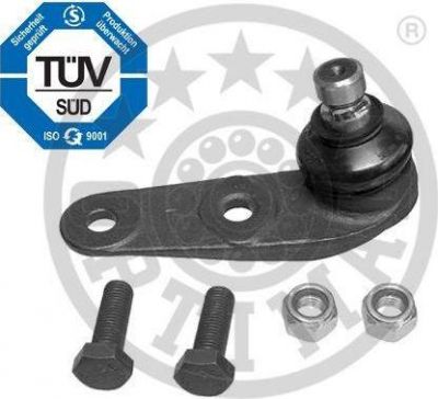 OPTIMAL Шаровая опора прав. D=17 mm VAG без г/у 1.6-1.8L Audi A80 B3 86-88 -Ch.№89-J-373598 (855407366, G3-817)