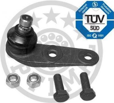 OPTIMAL Шаровая опора лев. D=17 mm VAG без г/у 1.6-1.8L Audi A80 B3 86-88 -Ch.№89-J-373598 (855407365, G3-818)