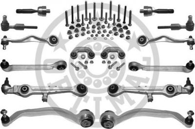 Optimal G8-530L Комплект подвески AUDI A4/A6/VW PASSAT передней (8 рыч+2 нак+2 тяг.стаб.+крепеж)