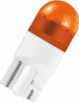 OSRAM Лампа светодиодная OSRAM 12V 1W2855YE-02B W5W диодная 2000к (желтая) Amber Premium (N072601012251, 2855YE-02B)