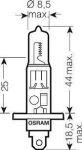 OSRAM Лампа OSRAM H1 12V 55W 1шт 64150 H1 55W standart (N000000000268, 64150)