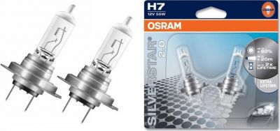 OSRAM Лампа OSRAM H7 12V 55W64210SV2-02B H7 55W +60% (N400809000007, 64210SV2-02B)