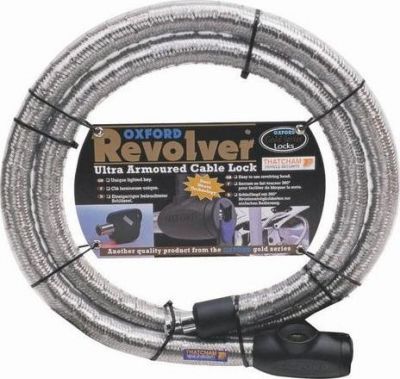 OXFORD Противоугонный трос REVOLVER, 1.4 m (OF231)