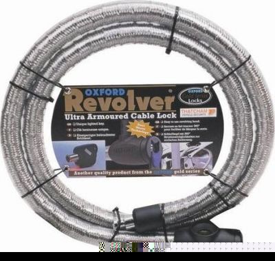OXFORD Противоугонный трос REVOLVER 1.8 m (OF232)