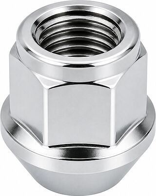 Колесная гайка OZ Racing D27: M12x1,5, открытая, конус 60°, SW21, высота 21 мм