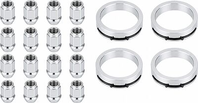 Монтажный комплект OZ Racing 81710101 для Suzuki: 16 открытых гаек D23 M12x1,25, конус 60°, SW19, высота 25 мм, 4 кольца S 68/54,06 мм со стопорами