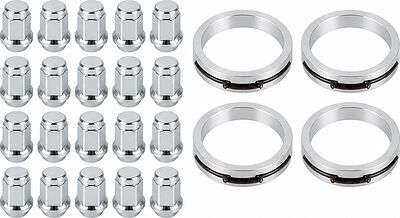 Монтажный комплект OZ Racing 81710352 для Toyota: 20 закрытых гаек D8 M12x1,5, конус 60°, SW21, высота 34 мм, 4 кольца L 75/54,06 мм со стопорами