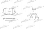PATRON Колодки тормозные дисковые задн AUDI: A3 QUATTRO, A6, A6 QUATTRO, VOLK (PBP1636)