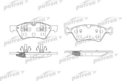 PATRON Колодки тормозные дисковые передн MERCEDES-BENZ: E-CLASS 06-, GL-CLASS 06-, M-CLASS 05-, R-CLASS 06- (PBP1830)