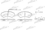 PATRON Колодки тормозные дисковые задн CITROEN: JUMPER c бортовой платформой 06-, JUMPER автобус 06-, JUMPER фургон 06-, PEUGEOT: BOXER c бортовой платформой 06-, BOXER автобус 0 (PBP1927)