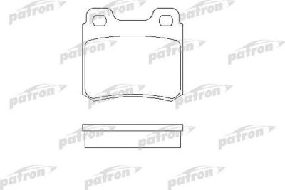 Patron PBP586 комплект тормозных колодок, дисковый тормоз на OPEL VECTRA A (86_, 87_)