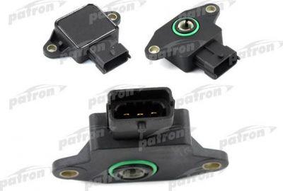 PATRON Датчик положения дроссельной заслонки Opel Astra 1.2i/2.0i/Omega 2.5i/3.0i 98- (PE30001)