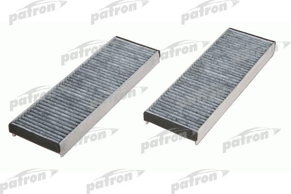 PATRON Фильтр салона угольный (к-кт 2шт) AUDI: A6 04-, A6 Allroad 06-, A6 Avant 05-, R8 07- (PF2098)