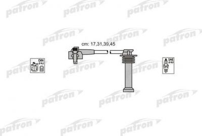 PATRON Комплект проводов зажигания FORD: ESCORT CLASSIC 98-00,ESCORT V 90-92, ESCORT VII 95-98,FIESTA III 89-97, FIESTA IV 95-02, MONDEO I 93-96,MONDEO II 96-00 (PSCI1004)