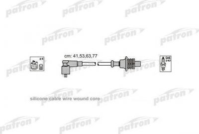 PATRON Комплект проводов зажигания CITROEN: BERLINGO 96-, JUMPER 94-02, XANTIA 98-03,XSARA 97-05,FIAT: DUCATO 94-02, PEUGEOT: 306 93-01, 406 95-04, BOXER 94-02, EXPERT 95- (PSCI2001)