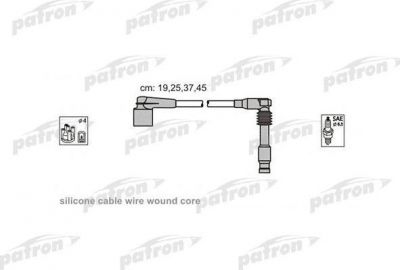 PATRON Комплект проводов зажигания OPEL: ASTRA F 91-98, ASTRA G 98-05, CALIBRA A 90-97, OMEGA B 94-03, SINTRA 96-99, VECTRA A 88-95, VECTRA B 95-02 (PSCI2002)