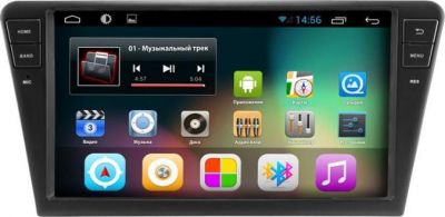 Smarty Peugeot 408 black Android