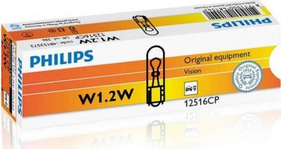 Philips 12505CP Лампа W2W 12V 2W W2X4.6d