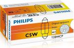 PHILIPS Лампа C5W 12V 5W SV8,5 PHILIPS (48156673)