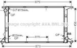 Prasco AIA2290 радиатор, охлаждение двигателя на AUDI A7 Sportback (4GA, 4GF)