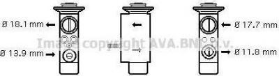 Prasco BW1238 расширительный клапан, кондиционер на 6 (E63)