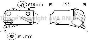 Prasco BW3351 масляный радиатор, автоматическая коробка передач на 3 Touring (E91)