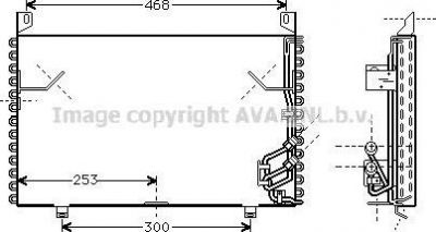 Prasco BW5199 конденсатор, кондиционер на 6 (E24)