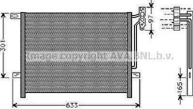 Prasco BW5203 конденсатор, кондиционер на 3 купе (E46)