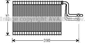 Prasco BWV365 испаритель, кондиционер на 3 (E90)