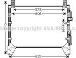 Prasco DW5083 конденсатор, кондиционер на SSANGYONG REXTON (GAB_)